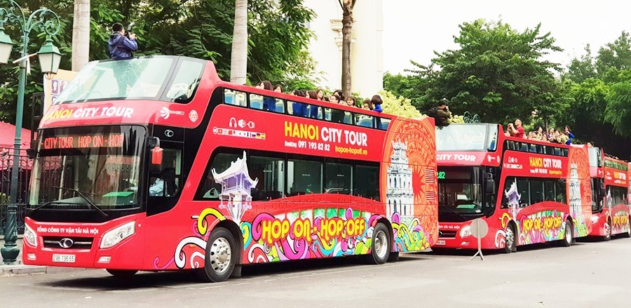 hanoi tour bus