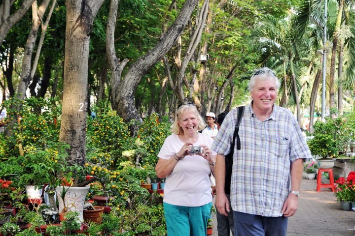 Tourist in Sai gon
