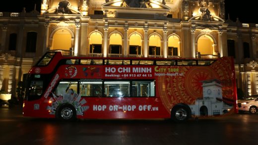 LATE NIGHT OPEN-TOP HO CHI MINH CITY BUS TOUR